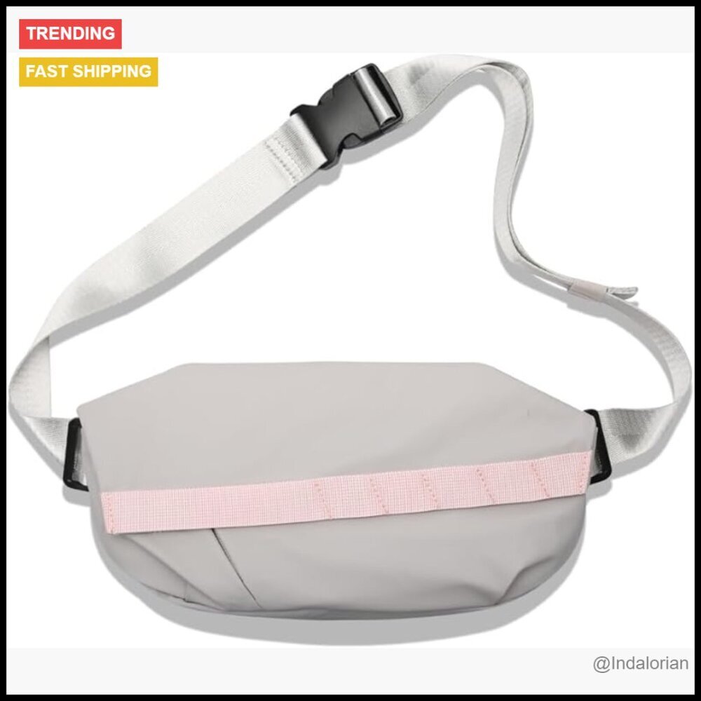 Men's Crossbody Sling Bag Water-Repellent Lightweight Commuting Chest Fit